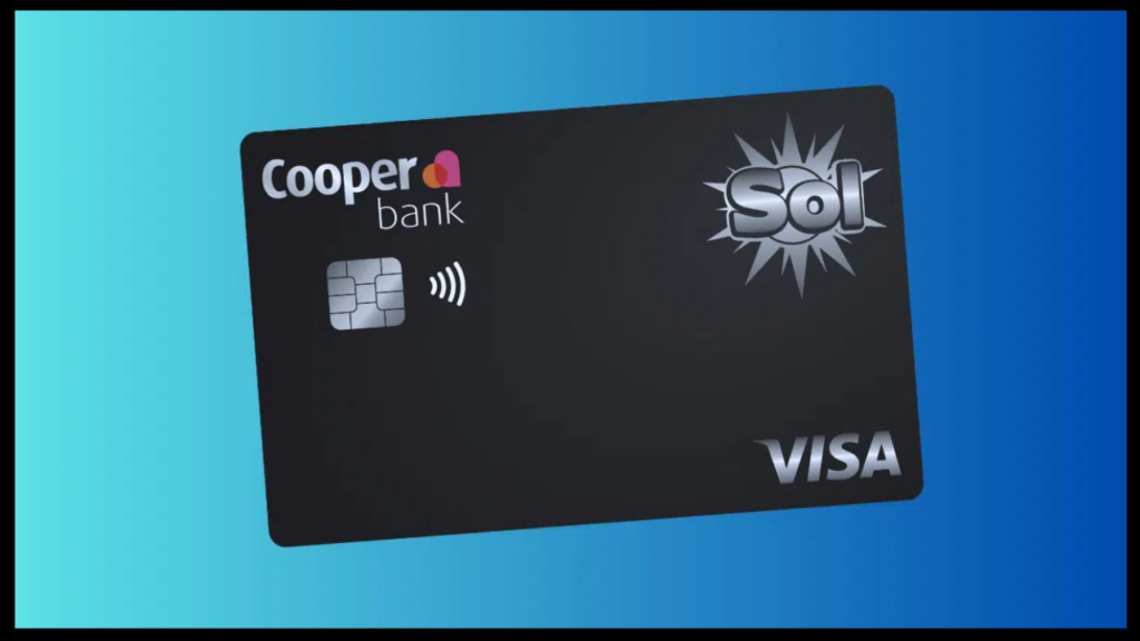 Cartão de Crédito Sol Pay Copper Bank Bandeira Visa