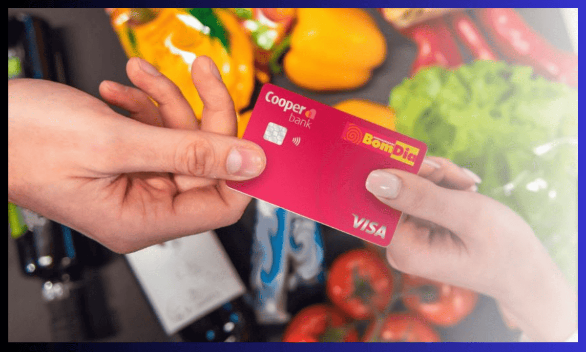 CARTÃO de crédito BOM DIA bandeira VISA (COOPER BANK) Fácil aprovação e muitas vantagens