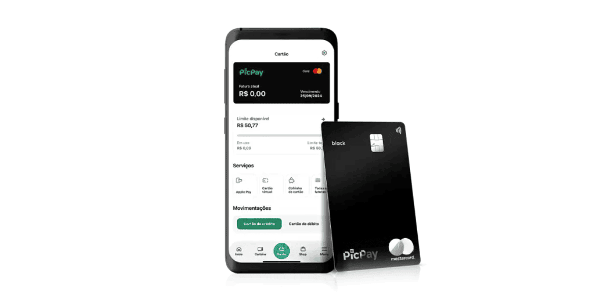 Cartão Black Sem Anuidade com Cashback
