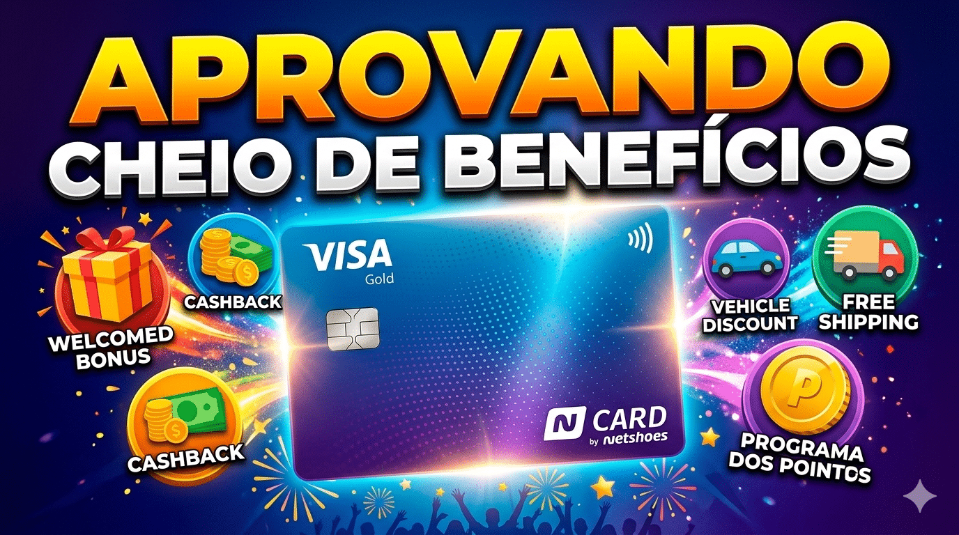 CARTÃO NETSHOES APROVA FÁCIL? VALE A PENA EM 2026